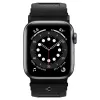 Spigen Rugged  Apple Watch 3 / 4 / 5 / 6 / 7 / 8 / SE (38 / 40 /41 mm) szíj matt fekete - 1. kép