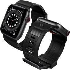 Spigen Rugged  Apple Watch 3 / 4 / 5 / 6 / 7 / 8 / SE (38 / 40 /41 mm) szíj matt fekete