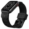 Spigen Rugged  Apple Watch 3 / 4 / 5 / 6 / 7 / 8 / SE (38 / 40 /41 mm) szíj matt fekete - 3. kép