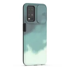 Samsung A52 matt TPU tok kameralencse védővel színes mintával (sam-a52-tpu-lens-design-3)