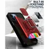 Samsung A52 Ring Armor tok kameralencse védővel, kihajtható támasszal, kártyatartóval piros (sam-a52-ring-armor-red) - 3. kép