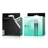 Borofone BL1 3.5mm - 3.5mm audio mini jack kábel 1m fekete - 1. kép