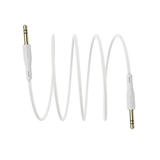 Borofone BL1 3.5mm - 3.5mm audio mini jack kábel 1m fehér