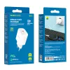 Borofone BN3 Hálózati USB töltő USB Type-C QC 3.0 PD 2.0 20W fehér - 0. kép