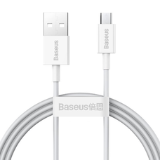 Baseus CAMYS-02 Superior Fast töltő kábel Micro USB 2A 1m fehér