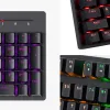 Havit KB866L Gamer mechanikus billentyűzet fekete RGB LED világítással - ANGOL - 3. kép