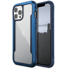 iPhone 13 Pro Max alumínium tok kék X-Doria Raptic Shield Pro