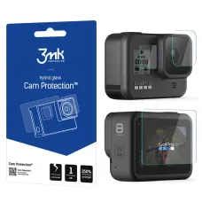 3MK GoPro HERO 8 Kamera védő üvegfólia szett