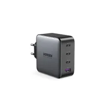 Ugreen CD226 Hálózati töltő adapter USB QC3.0, 3x USB-C, 100W, PD fekete