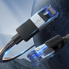 Ugreen NW153 Cat 8 F / FTP Braid Ethernet RJ45 kábel 1,5 m (fekete) - 0. kép