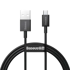 Baseus Superior Series USB - micro USB gyorstöltő adatkábel 2A 1m fekete (CAMYS-01)