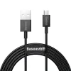 Baseus Superior Series USB - micro USB gyorstöltő adatkábel 2A 2m fekete (CAMYS-A01) - 0. kép