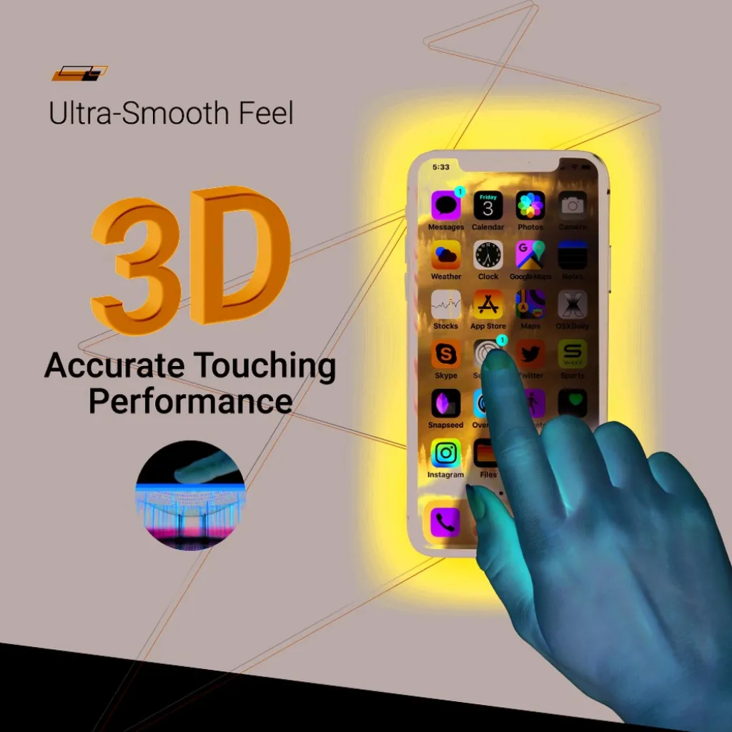 Xiaomi Mi 10T Lite 5G Roar 9H kijelzővédő üvegfólia 5D fekete - 8