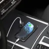 Choetech autós szivargyújtós gyorstöltő 2x USB Type C 40W FCP AFC fekete (TC0008) - 4. kép