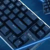 Delux KM32 vezeték nélküli mechanikus Gamer billentyűzet RGB világítással, Bluetooth 5.0, angol - 2. kép