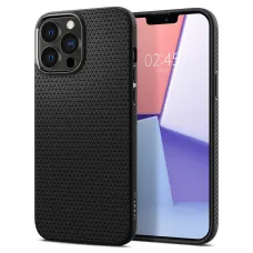 iPhone 13 Pro Spigen Liquid Air flexibilis TPU gél tok matt fekete