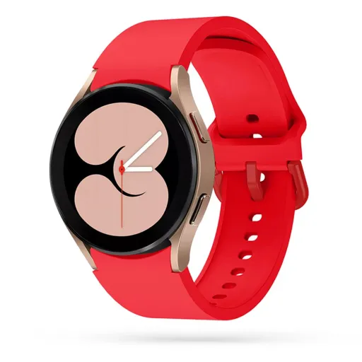 Samsung Galaxy Watch 4 40 / 42 / 44 / 46mm Tech-Protect Iconband szíj Coral Red