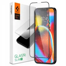 iPhone 13 / 13 Pro / 14 Spigen Glass FC üvegfólia fekete (AGL03392)