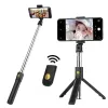 Selfie K07 bot és tripod bluetooth távirányítóval fekete - 0. kép