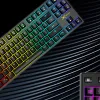 Delux KM12+KN12 mechanikus Gamer billentyűzet lecsatlakoztatható numerikus résszel, RGB világítással, angol - 4. kép