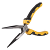 Deli Tools EDL2108 hosszúcsőrű fogó 20cm (sárga) - 1. kép
