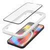 iPhone 13 / 13 Pro / 14 / 16e Spigen Alm Glass FC 2x üvegfólia fekete (AGL03387) - 1. kép