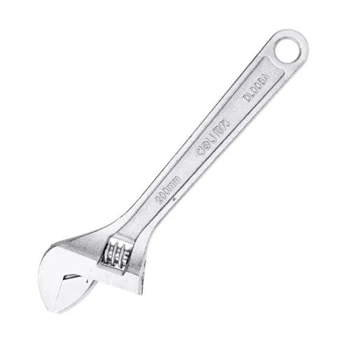 Deli Tools EDL008A állítható fogó, csavarkulcs 20cm (ezüst)