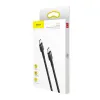 Baseus Cafule kábel USB Type-C - USB Type-C - PD 2.0 60W 3A QC 3.0 2m fekete/ szürke - 3. kép
