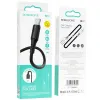 Borofone BX47 Coolway USB - USB Type-C kábel 3A 1m fekete - 0. kép