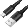 Borofone BX47 Coolway USB - USB Type-C kábel 3A 1m fekete - 2. kép