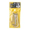 Deli Tools EDL3080 imbuszkulcs készlet 8db-os 1.5-6mm  - 1. kép