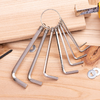 Deli Tools EDL3080 imbuszkulcs készlet 8db-os 1.5-6mm  - 3. kép