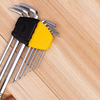 Deli Tools EDL3090 imbuszkulcs készlet 9db-os 1.5-10mm  - 0. kép