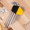 Deli Tools EDL3090 imbuszkulcs készlet 9db-os 1.5-10mm  - 4. kép