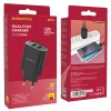 Borofone BN2 Hálózati töltő adapter 2xUSB 2.1A fekete - 3. kép