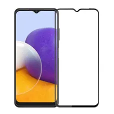 Samsung Galaxy A22 LTE 5D Full Glue ochranné sklo na displej čierne Samsung Galaxy A22 LTE 5D Full Glue ochranné sklo na displej čierne