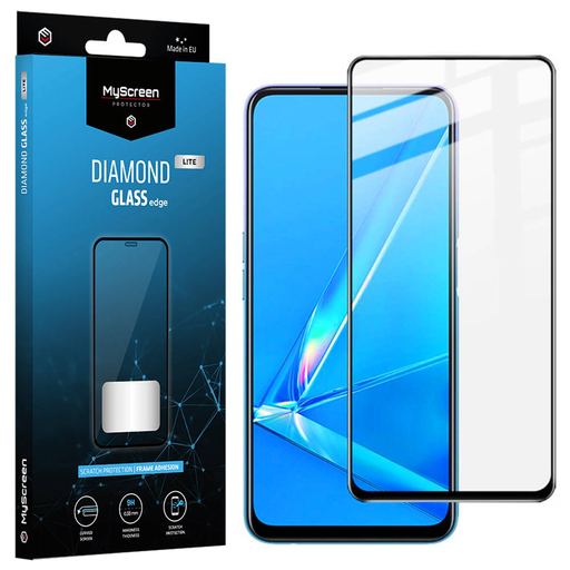 iPhone 13 Pro Max/14 Plus MyScreen Diamond Lite Edge 5D kijelzővédő üvegfólia fekete iPhone 13 Pro Max/14 Plus MyScreen Diamond Lite Edge 5D kijelzővédő üvegfólia fekete