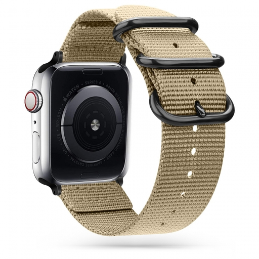 Apple Watch 4/5/6/7/8/SE/Ultra (42/44/45/49mm) Tech-Protect Scout óraszíj khaki
