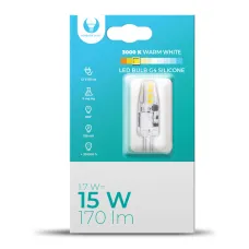 Forever Light LED G4 Silikon Izzó 1.7W 12V 3000K 170lm Forever Light LED G4 Silikon Izzó 1.7W 12V 3000K 170lm