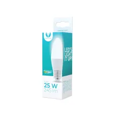 Forever LED Light E27 C37 3W 230V 4500K 245lm Forever LED Light E27 C37 3W 230V 4500K 245lm