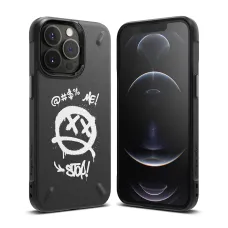 iPhone 13 Pro Ringke Onyx tok fekete grafiti mintával (OD551E233)