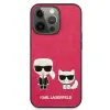 iPhone 13 Pro Karl Lagerfeld Ikonik Karl Choupette tok rózsaszín (KLHCP13LPCUSKCP) - 3. kép