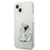 iPhone 13 6.1'' Karl Lagerfeld Choupette Fun tok átlátszó (KLHCP13MCFNRC) - 2. kép