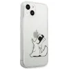 iPhone 13 6.1'' Karl Lagerfeld Choupette Fun tok átlátszó (KLHCP13MCFNRC) - 3. kép