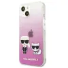 iPhone 13 Mini 5.4'' Karl Lagerfeld Karl Choupette tok rózsaszín (KLHCP13SCKTRP) - 1. kép