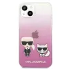 iPhone 13 Mini 5.4'' Karl Lagerfeld Karl Choupette tok rózsaszín (KLHCP13SCKTRP) - 2. kép