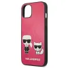 iPhone 13 Mini 5.4'' Karl Lagerfeld Ikonik Karl Choupette tok rózsaszín (KLHCP13SPCUSKCP) - 1. kép