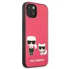 iPhone 13 Mini 5.4'' Karl Lagerfeld Ikonik Karl Choupette tok rózsaszín (KLHCP13SPCUSKCP) - 2. kép