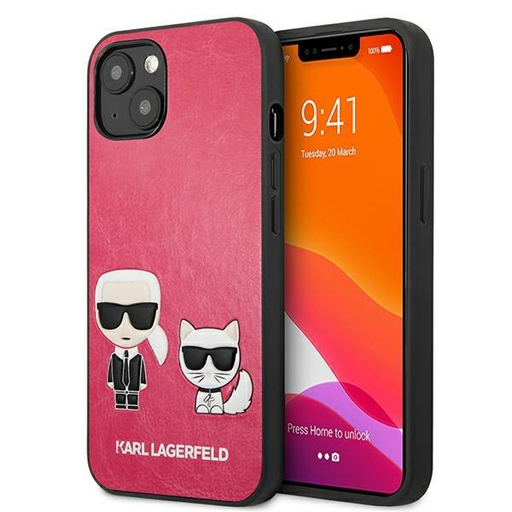 iPhone 13 Mini 5.4'' Karl Lagerfeld Ikonik Karl Choupette tok rózsaszín (KLHCP13SPCUSKCP) iPhone 13 Mini 5.4'' Karl Lagerfeld Ikonik Karl Choupette tok rózsaszín (KLHCP13SPCUSKCP)