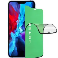 Oppo Reno 6 5G 9D Full Glue kijelzővédő üvegfólia kerámiával fekete